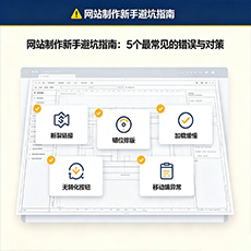 乌兰察布建站-网站制作新手避坑指南：5个最常见的错误与对策