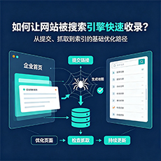 凉城建站-如何让网站被搜索引擎快速收录?