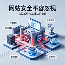 乌兰察布建站-网站安全不容忽视：常见威胁与基础防护策略