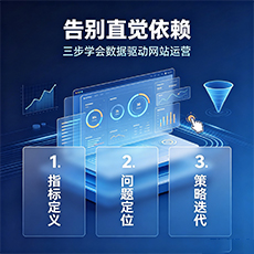 乌兰察布建站-告别直觉依赖：三步学会数据驱动网站运营