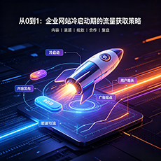 化德建站-从0到1：企业网站冷启动期的流量获取策略